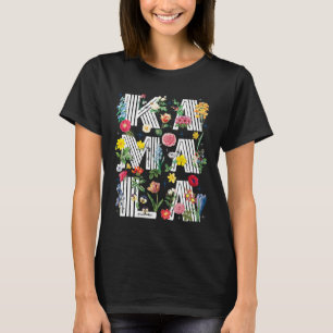 Harris Vintag Floral Feminine Erste weibliche Präs T-Shirt