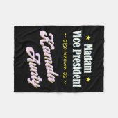 Harris Vizepräsidentin Aunty Fleecedecke (Vorderseite (Horizontal))
