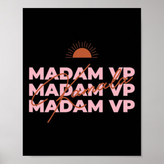 Harris Vizepräsidentin Feminist Icon Vp 2021 Poster