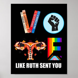 Harris Vote wie Ruth Sent you Poster