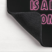 Harris Vp Der Vp ist eine schwarze Frau Mousepad (Ecke)