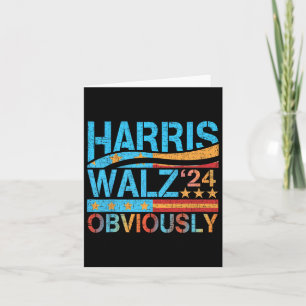 Harris W Natürlich! Harris Waltz 2024 Wahl 1  Karte