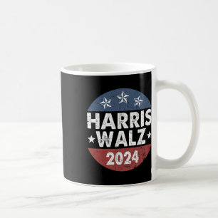 Harris W Waltz 2024 Retro Vintage Kaffeetasse