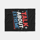 Harris Wahlkampagne über Extrem Fleecedecke (Vorderseite (Horizontal))