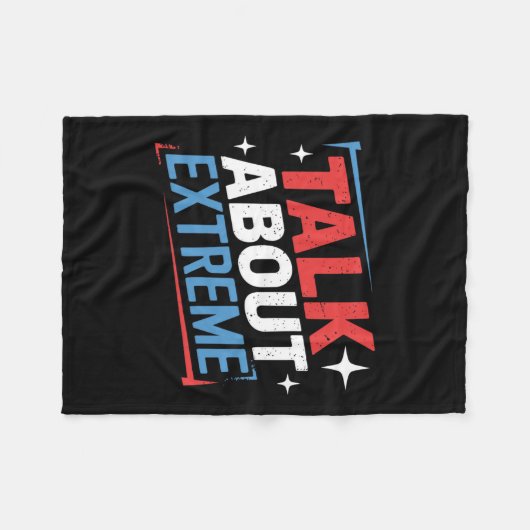 Harris Wahlkampagne über Extrem Fleecedecke (Vorderseite (Horizontal))