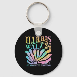 Harris Waltz 2024 Für ein heller morgen Tie Dye  Schlüsselanhänger