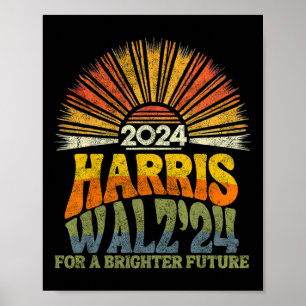 Harris Waltz 2024 Harris Waltz für ein Brigh unter Poster