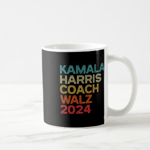 Harris Waltz 2024 Kamala Harris Coach W 2024 Retro Kaffeetasse