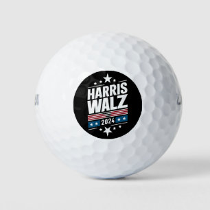 Harris Waltz 2024 Kamala Harris Tim Waltz 2024 Golfball