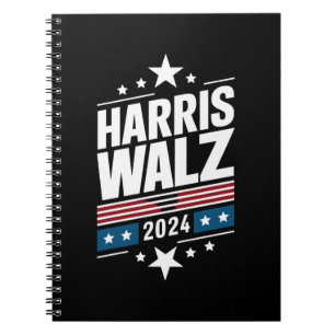 Harris Waltz 2024 Kamala Harris Tim Waltz 2024  Notizblock