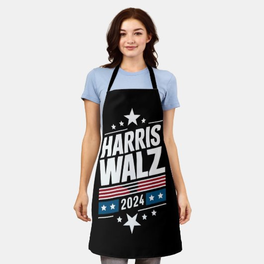 Harris Waltz 2024 Kamala Harris Tim Waltz 2024 Schürze (Getragen)