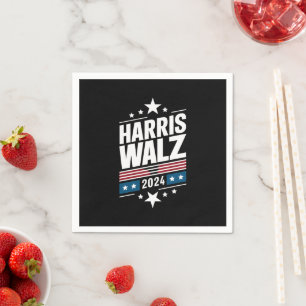 Harris Waltz 2024 Kamala Harris Tim Waltz 2024 Serviette