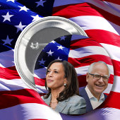Harris Waltz 2024 - Kamala Harris Tim Waltz Button