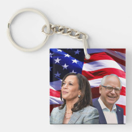 Harris Waltz 2024 - Kamala Harris Tim Waltz Schlüsselanhänger