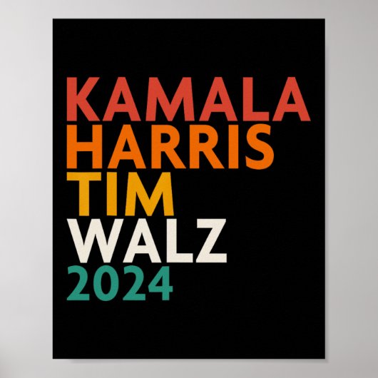 Harris Waltz 2024 Poster (Vorne)