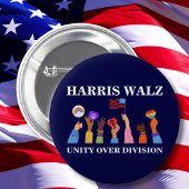 Harris Waltz 2024 Unity over Division Button