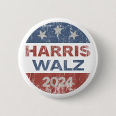 Harris Waltz 2024 USA Harris Walz 2024 Button (Vorderseite)
