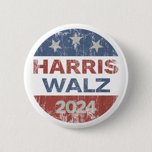 Harris Waltz 2024 USA Harris Walz 2024 Button (Vorderseite)