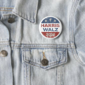 Harris Waltz 2024 USA Harris Walz 2024 Button (Beispiel)