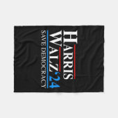 Harris Waltz 2024 Vizepräsident Kamala Harris Tim Fleecedecke (Vorderseite (Horizontal))