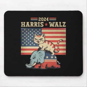Harris Waltz 2024 Vizepräsident Präsidentschaftswa Mousepad