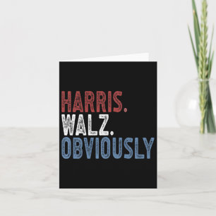 Harris Waltz 2024 Wahl Kamala Harris Tim Waltz Karte