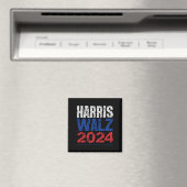 Harris Waltz 2024 Wahl Kamala Harris Tim Waltz Magnet (In Situ (Geschirrspüler))