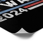 Harris Waltz 2024 Wahl Kamala Harris Tim Waltz Poster (Ecke)
