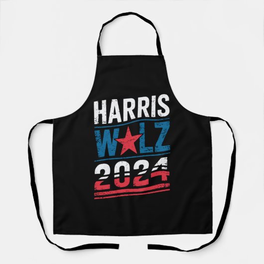 Harris Waltz 2024 Wahl Kamala Harris Tim Waltz Schürze (Vorderseite)
