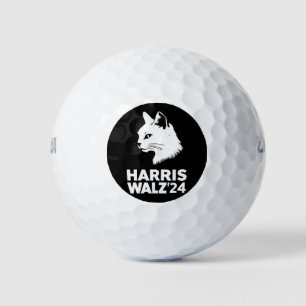 Harris Waltz 2024 Wahl Lustige Katze Kamala Tim  Golfball