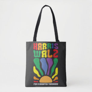 Harris Waltz für ein Brighter Tomorrow Kamala LGBT Tasche