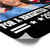 Harris Waltz für eine bessere Zukunft Poster (Ecke)