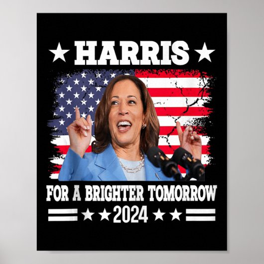 Harris Waltz für eine bessere Zukunft Poster (Vorne)