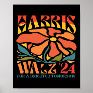 Harris Waltz für eine bessere Zukunft Poster
