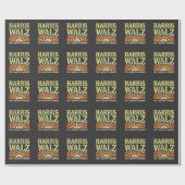 Harris Waltz für eine Brighter Tomorrow Kamala Har Geschenkpapier (Flach)