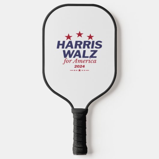 Harris Walz 2024 Active Pickleball Schläger (Vorderseite)