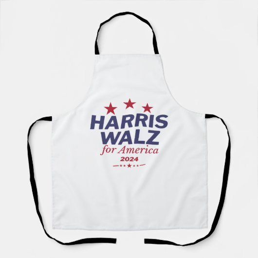 Harris Walz 2024 Active Schürze (Vorderseite)