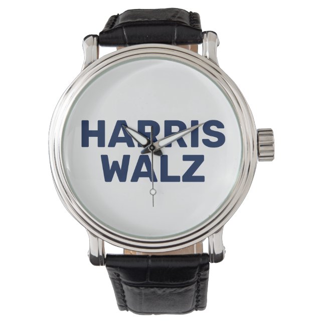 Harris Walz 2024 Armbanduhr (Vorderseite)