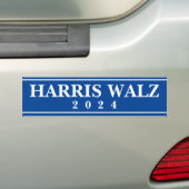 Harris Walz 2024 Autoaufkleber (Auf Auto)