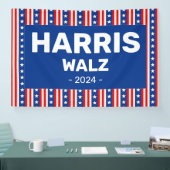 Harris - Walz 2024 Banner (Messe)