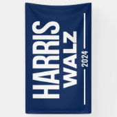 HARRIS WALZ 2024 BANNER (Vertikal)