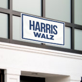 HARRIS WALZ 2024 BANNER (Äußeres Gebäude)