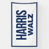 HARRIS WALZ 2024 BANNER (Vertikal)