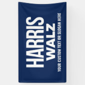 HARRIS WALZ 2024 BANNER (Vertikal)