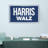 Harris Walz 2024 Banner (Messeveranstaltung)