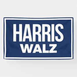 Harris Walz 2024 Banner