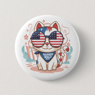 HARRIS WALZ 2024 BUTTON