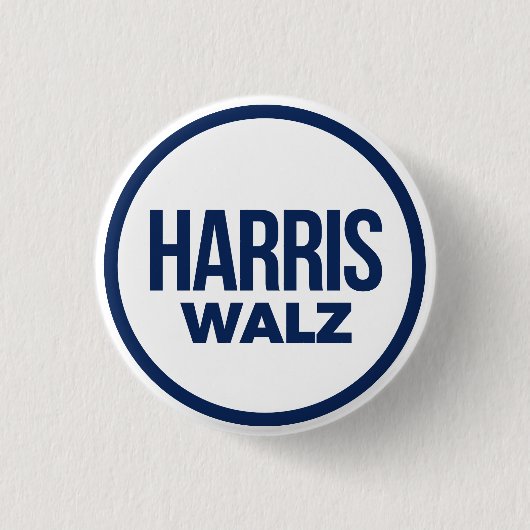 HARRIS WALZ 2024 BUTTON (Vorderseite)