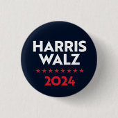 Harris Walz 2024 Button (Vorderseite)