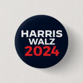 Harris Walz 2024 Button (Vorderseite)